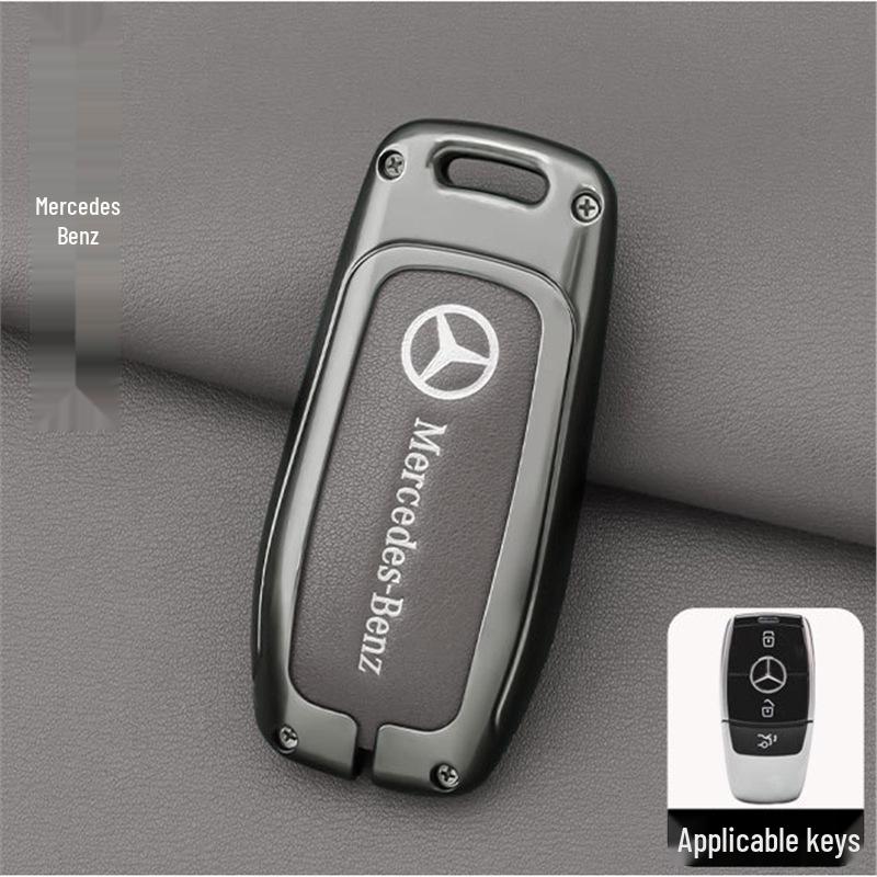 Mercedes Key Case for E300L, C260L, GLC300L, C200L, A200L, GLA, GLB, GLE Models