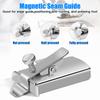 Magnetic Seam Guide for Sewing Machine Multifucntional Straight Ruler Line Hems Sewing Ruler for Walking Foot Sewing Machine