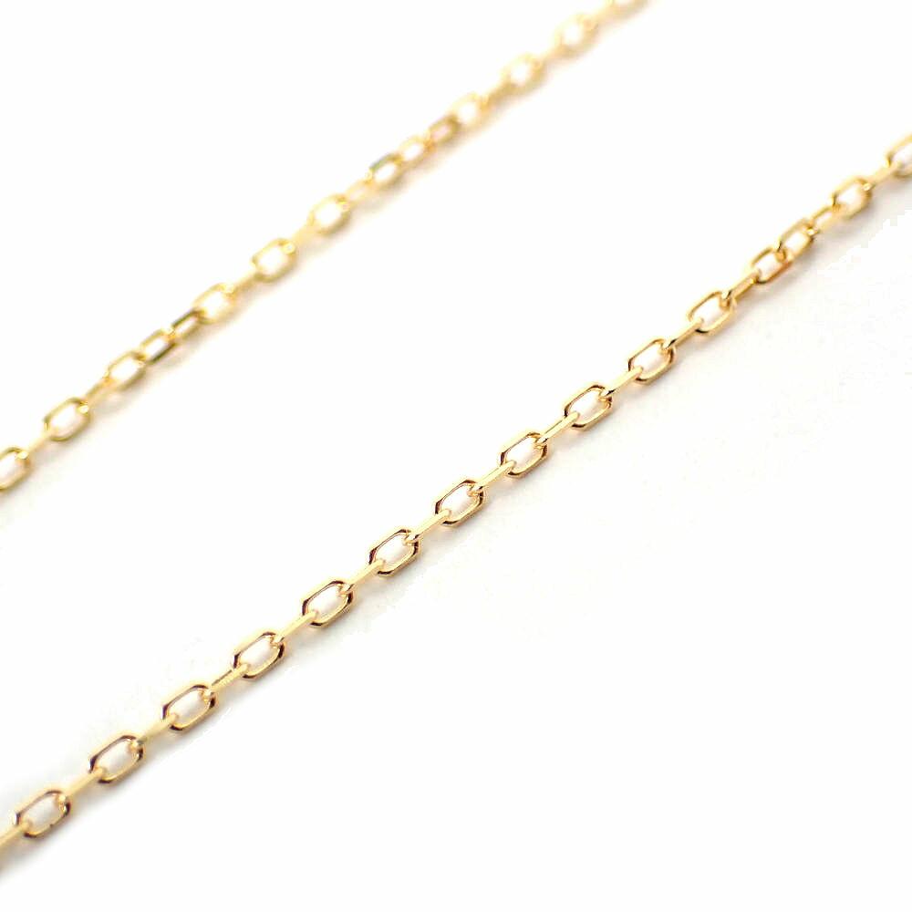 

[Used] K18 Azuki 45cm Slide Chain /j3-1