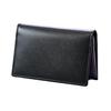 Ettinger Leather Card Case ST143JR Black Purple (Business Card HolderCard Case) [Used]