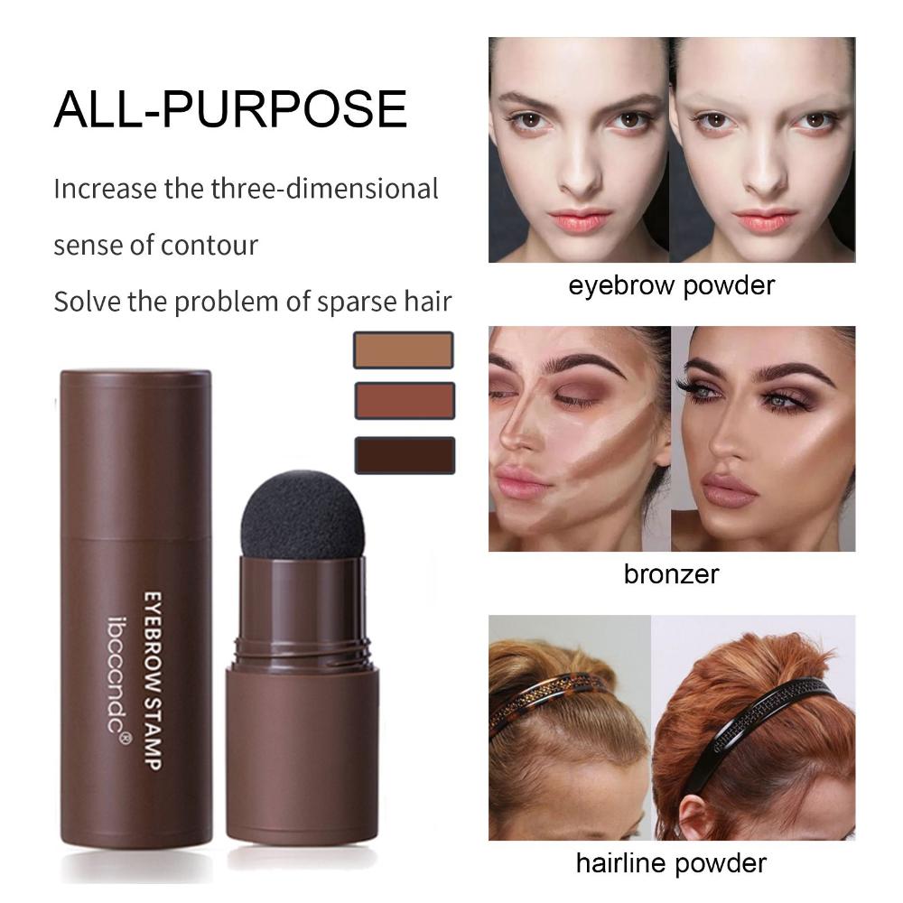 10 Arten Wiederverwendbare Augenbrauen-Schablonen Brauenstempel Formgebungs-Kit Augenbrauenstempel Formgebendes Make-up-Set Ein Schritt
