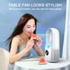 USB-Plug-in-Flügelloser Ventilator Tragbarer Klimaanlagenventilator mit 6 Geschwindigkeitseinstellungen, Timing-Spray