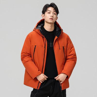 Men's Outdoor Windproof Waterproof Down Shell Jacket for Mountaineering