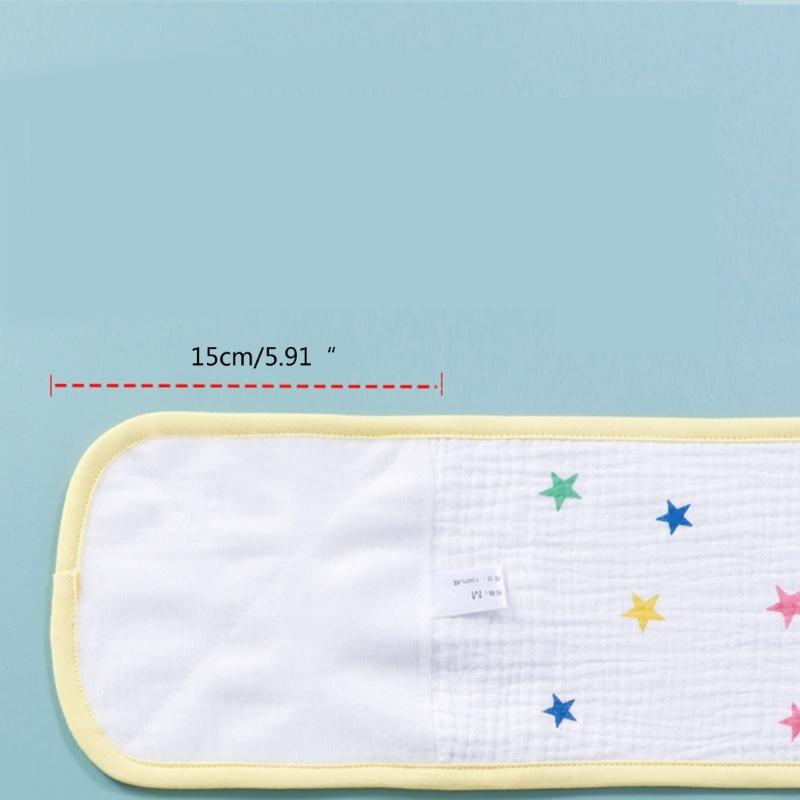 Baby Umbilical Cord Belt Cartoon Printed Infant Belly Binder Gender Neutral Adjust-able Belly Protector Band for Newborn