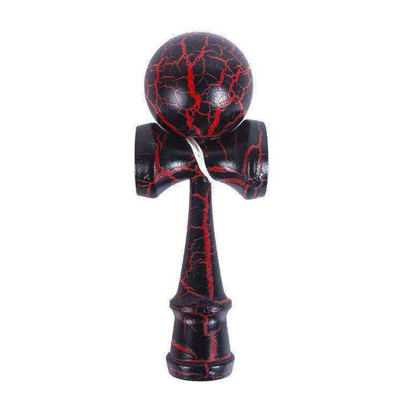 Holzschwert Ball Spielzeug Geschicklichkeitsbecher Traditionelles Kendama Hand-Auge-Koordination Werfen und Fangen Spiele Sport für Erwachsene Jugendliche Jungen