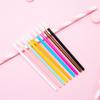 50 Disposable Lip Brush Wands - Mini Lipstick & Gloss Makeup Tools