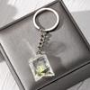 Exquisite Resin Fish Keychain Pendant In Transparent Water Bag for Bags Backpack