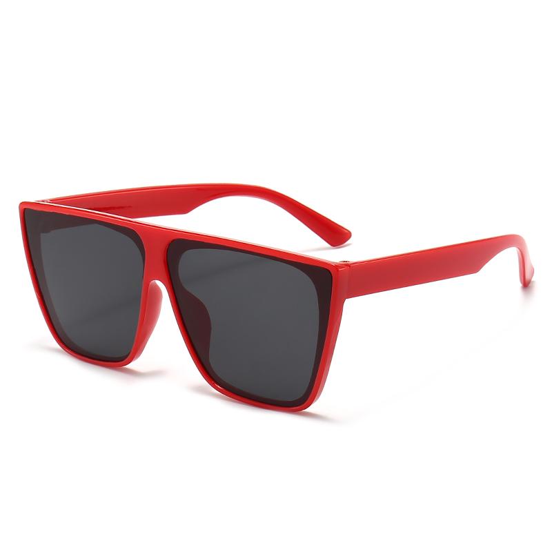 Large Frame Square Sun Glasses Women Men Retro Luxury Brand Sunglasses Leisure Travel Shades Lady Man Protective Glasses UV400