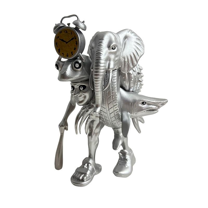 Włoska Figurka Modelowa Tung Tung Tung Sahur Tralalero Tralala Potwór Brainrot Edycja Fusion Figurka Akcji Anime Ozdoba Zabawki