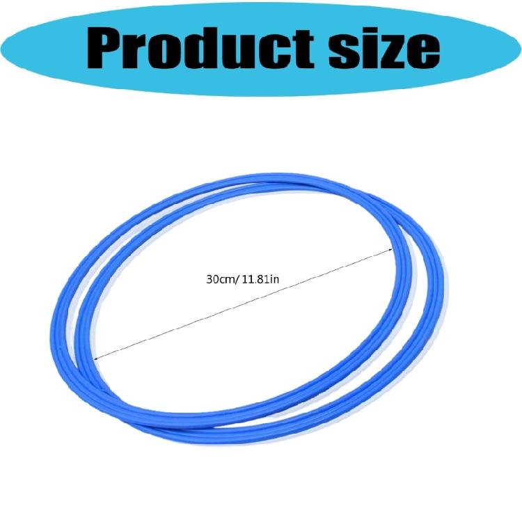 12 Pcs Ergonomic Training Rings Fitness Speed Rings For Agility Ladder Drills Team Sports And Physical Education
