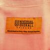 UNIVERSAL OVERALL CHICAGO Rayon Short sleeve Work shirt S pink Men's Used