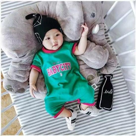 

Infant Short Sleeve Sport Jersey Onesie Romper 73 cm