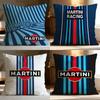 Hot M-MMARTINI Cushion Cover Soft Washable Pillow Case Multi-Scene for Couch Bed Travel Office Use
