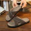 Summer Men Sandals Beach Slippers Fashion Outdoor Slippers Casual Beach Water Sports Shoes Breathable Hollow Flip Flops Cheap Male Aqua Sneaker