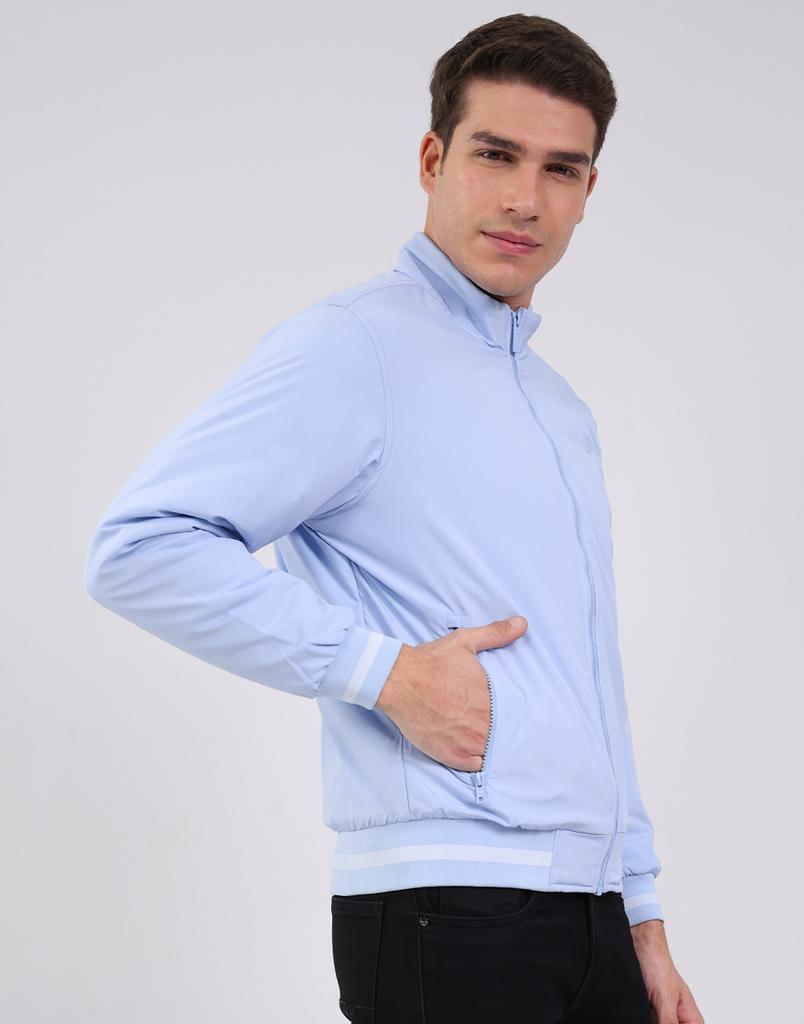 Monte Carlo Men's Mock Neck Full Sleeve Jacket