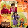2 Pack Halloween Baby Pumpkin Hat Trick Or Treat Newborn Infant Knitted Pumpkin Costume Winter Knitted Beanie Hats For Boys Girl