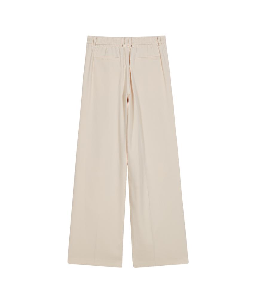 IRONYPORNO WHITELINE 86-Iro269 Monotone Parachute Wide Pants Ivory