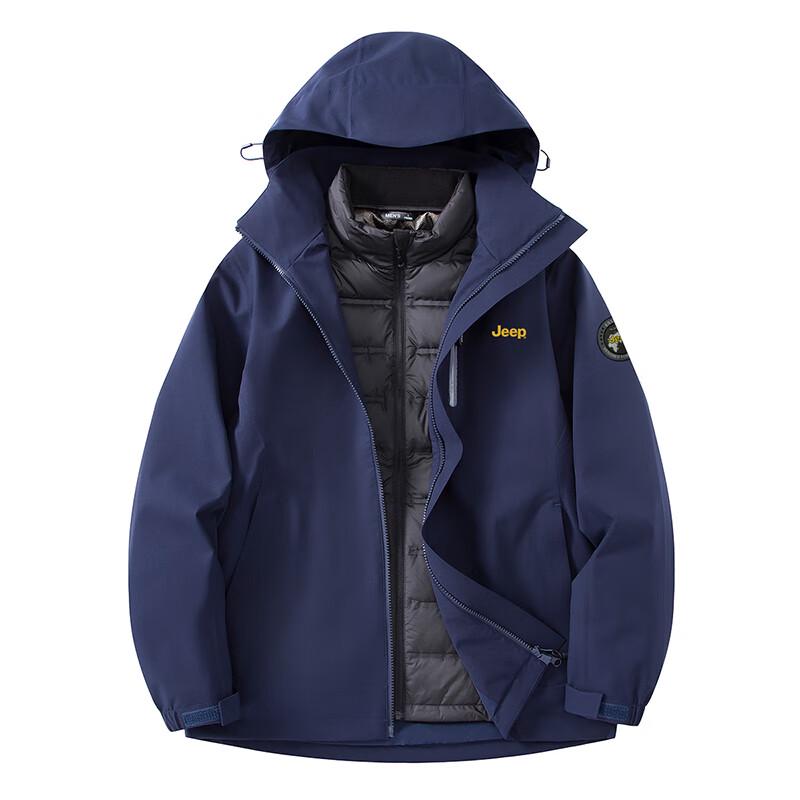 JEEP Men s 2-in-1 Warm Outdoor Jacket 3XL
