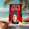 Ultra-Soft Beach Towel with Home Alone Theme,Ideal for Pool - Camping, Diving - Perfect Travel Essential, Vibrant Beach Towel.
