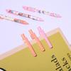 Pastel Pink Ergonomic Press Mechanism Gel Pen, No Smudge Smooth Writing Design, For Teens School Office Daily Use