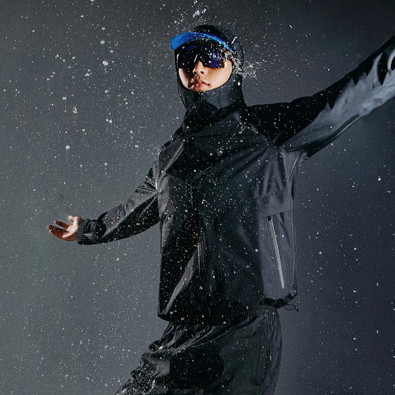 Li Ning CF Dragon In The Wild Reflective Windproof Waterproof Outdoor Jacket Men Jacket ACFU003-5