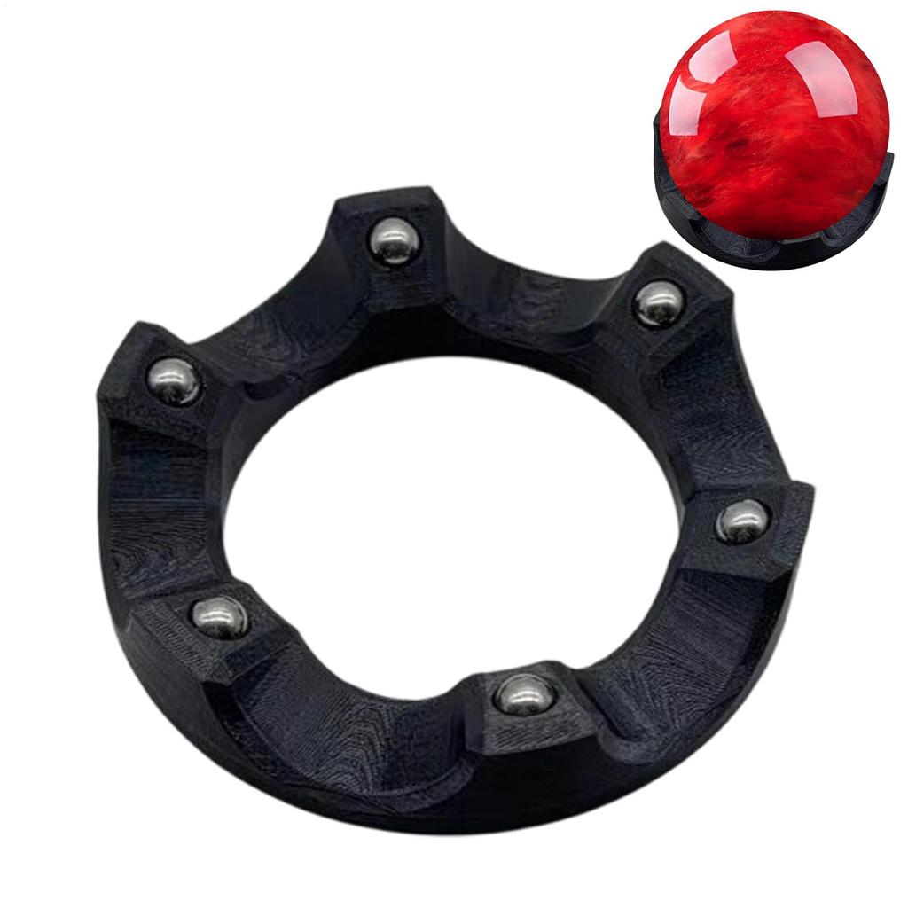 Bowling Ball Spinner Universal 360 Rotating Grip Spare Balls Holder for Cleaning Polishing Drilling Maintenance Sport Equipment