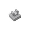 MOC 10PCS 15712 O-Type 1x1 Top Clamp Plate Building Blocks 12825 Board Bricks Particle Puzzle DIY Toy Children Birthday Kid Gift