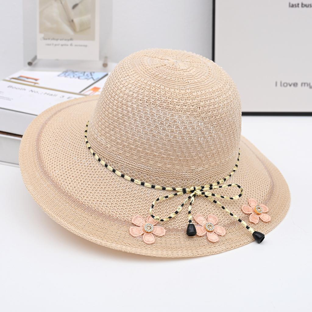 Women's Summer New Arrival Wide Brim Straw Sun Hat - Uv Protection Sun Hat for Beach and Seaside