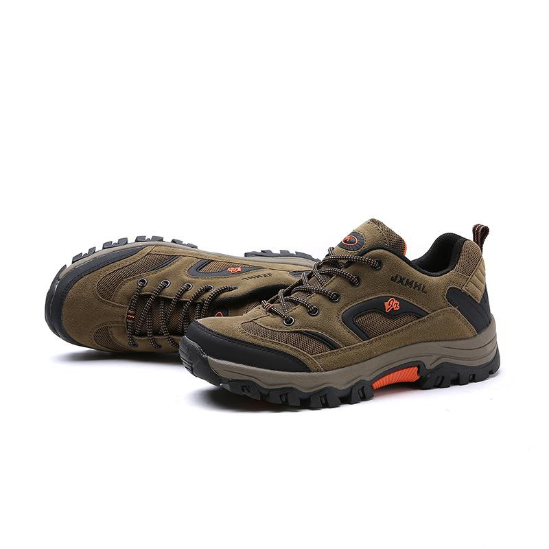 Autumn New Large Size Casual Hiking Shoes Outdoor Hiking Sports Shoes Low Top Travel Rock Climbing Breathable