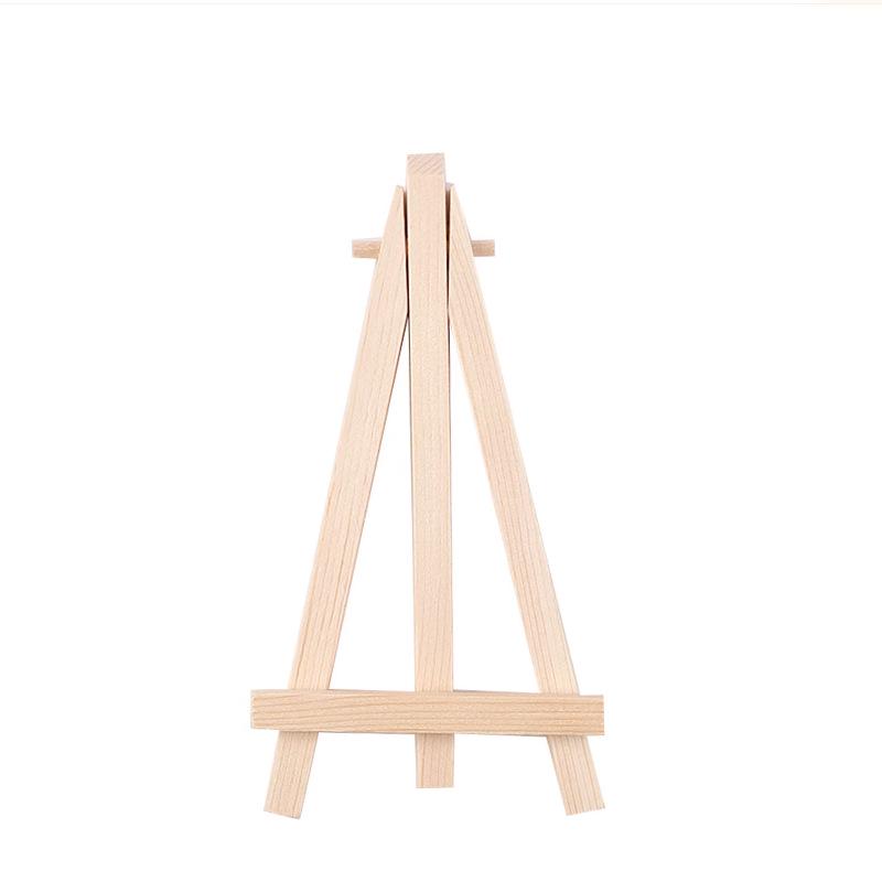 Children's Mini Folding Wooden Easel Tripod for Tabletop Art Display