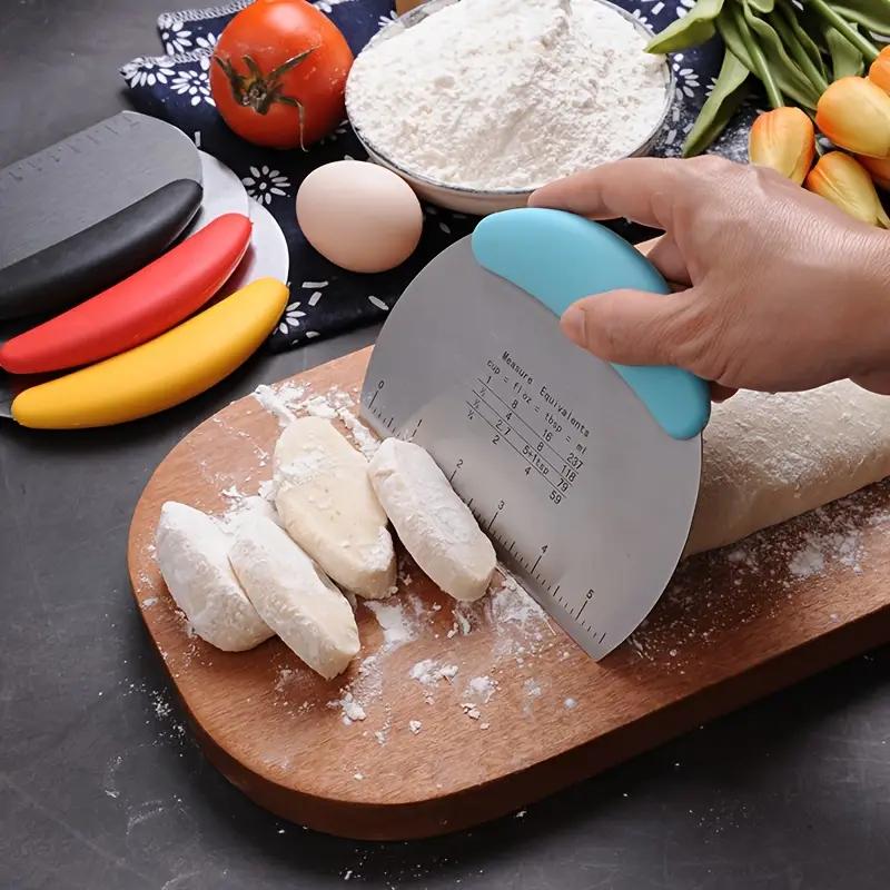 1pc Multifunctional Kitchen Pastry Tool, Suitable for Baking, Bread Making and Fondant, Food Safety, with Measurement Marks, Baking Tools