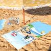 Line Puppy Maltese Towel Soft Pool Gift For Travel Gym Shower Camping Quick Dry Sports Large Beach Towels