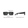 Celine Logo Detail Irregular Shape Sunglasses Men Sunglasses Black 4S280CPLB38NO