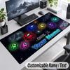 Custom Name Text Mouse Pad Among Us Personalized Desk Pad For Work And Gaming