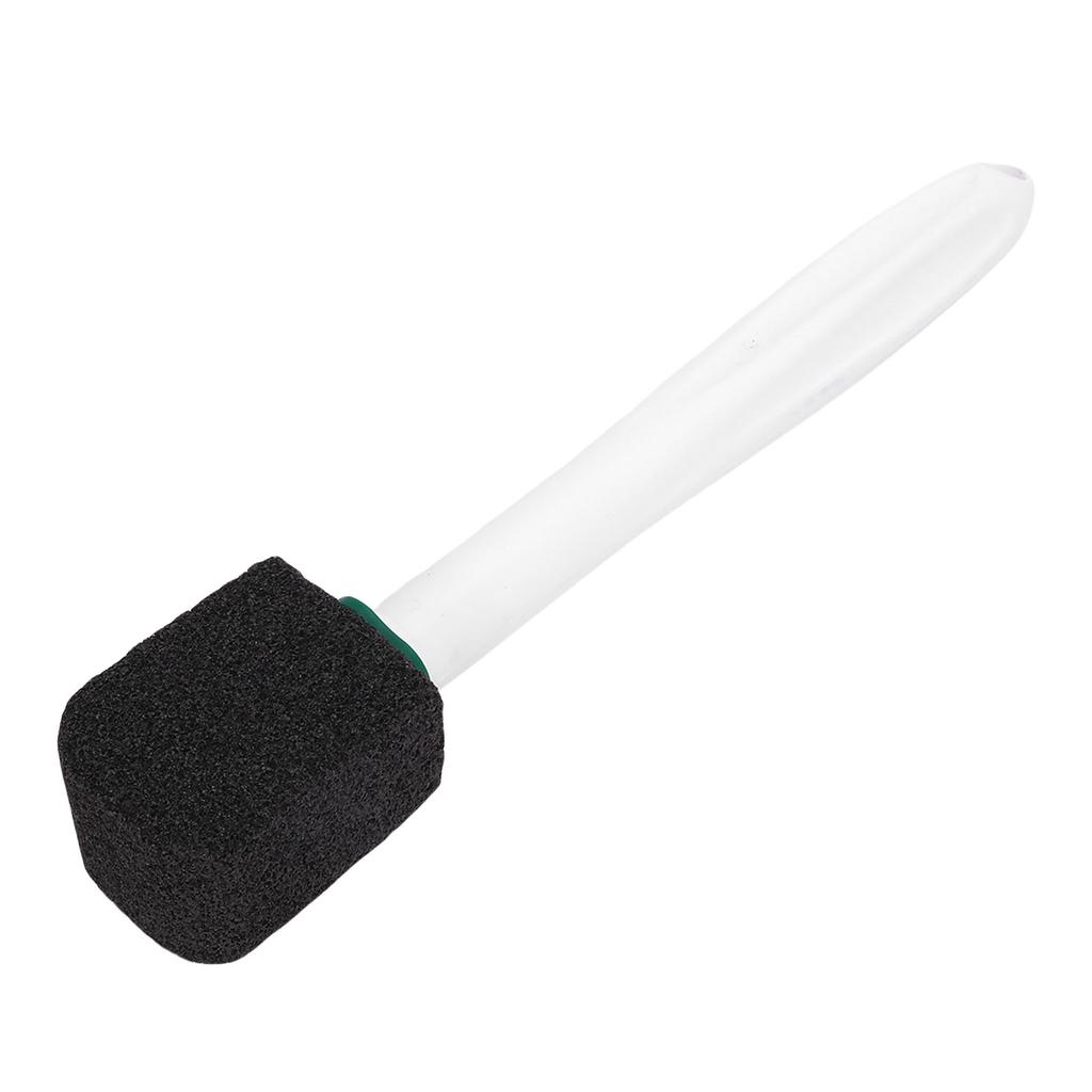 10Pcs Pumice Stone Cleaning Brush Multifunctional Bathroom Toilet Bowl Cleaner Brush with Long Handle for Sink Tile Bathtub Swimming Pool Black