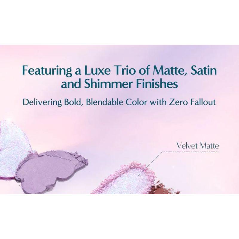 Florasis - Butterfly Glitter Lidschatten-Palette mit 4 Farben - 2 Typen