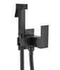 Concealed Square Bidet Tap, Black