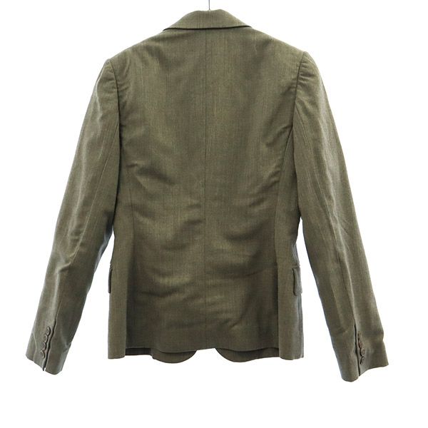 RALPH LAUREN made in Japan wool blend tailored jacket 7 gray Women Used