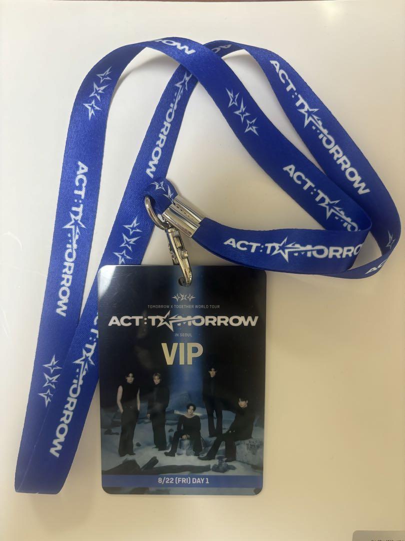 

[USED] TXT ACTTOMORROW VIP PASS Benefits Seoul Concert