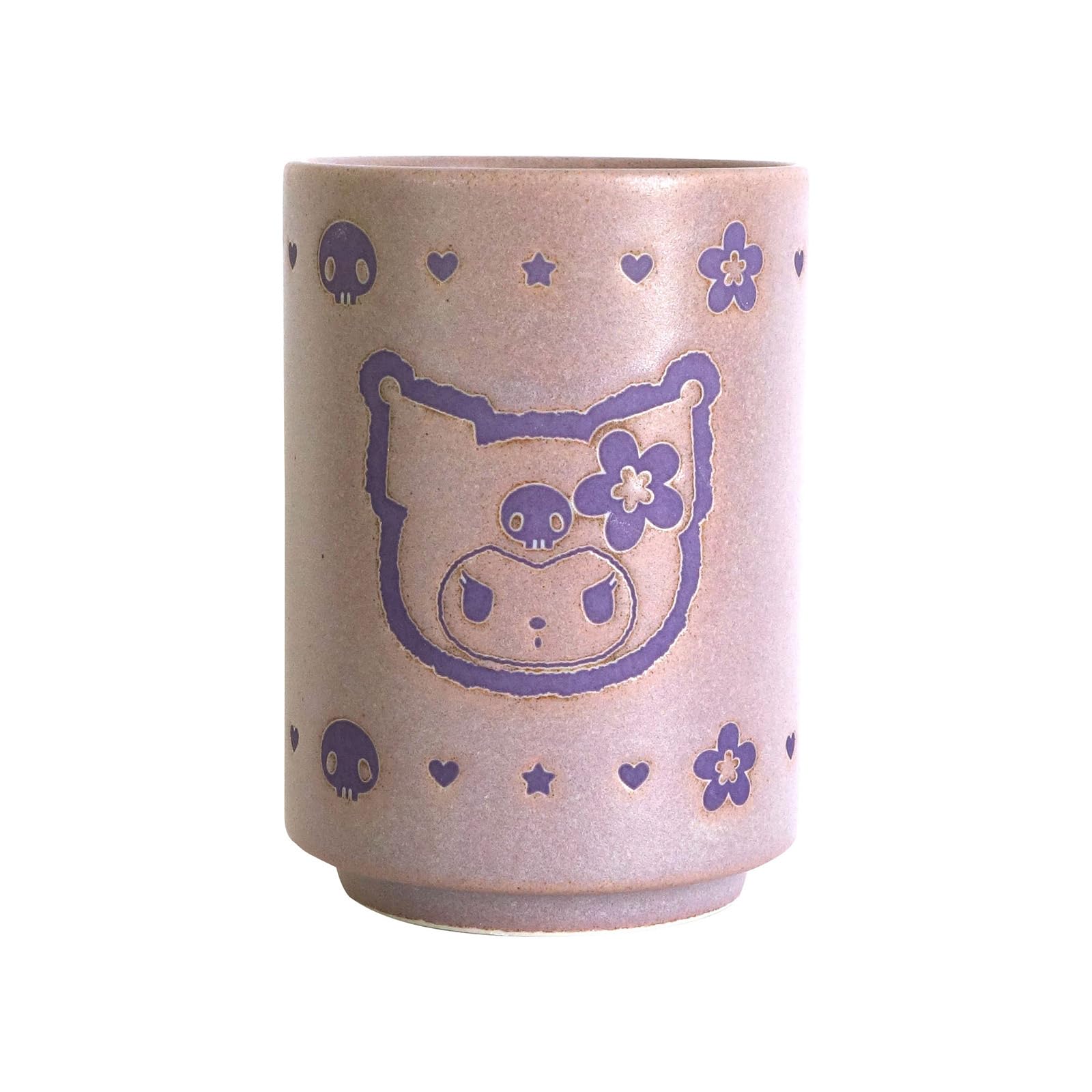 Sanrio Microwave and Dishwasher Made in 313133  Kuromi  Teacup, Approx. 270ml, Safe, Kaohana, Japan, фиолетовый
