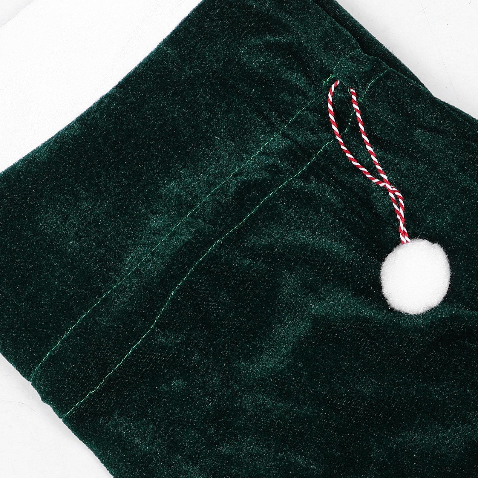 

50x70cm Christmas Drawstring Bag Santa Themed Fabric Gift Pouch Reusable Holiday Party Favor Carrier Spacious Treat Packaging other