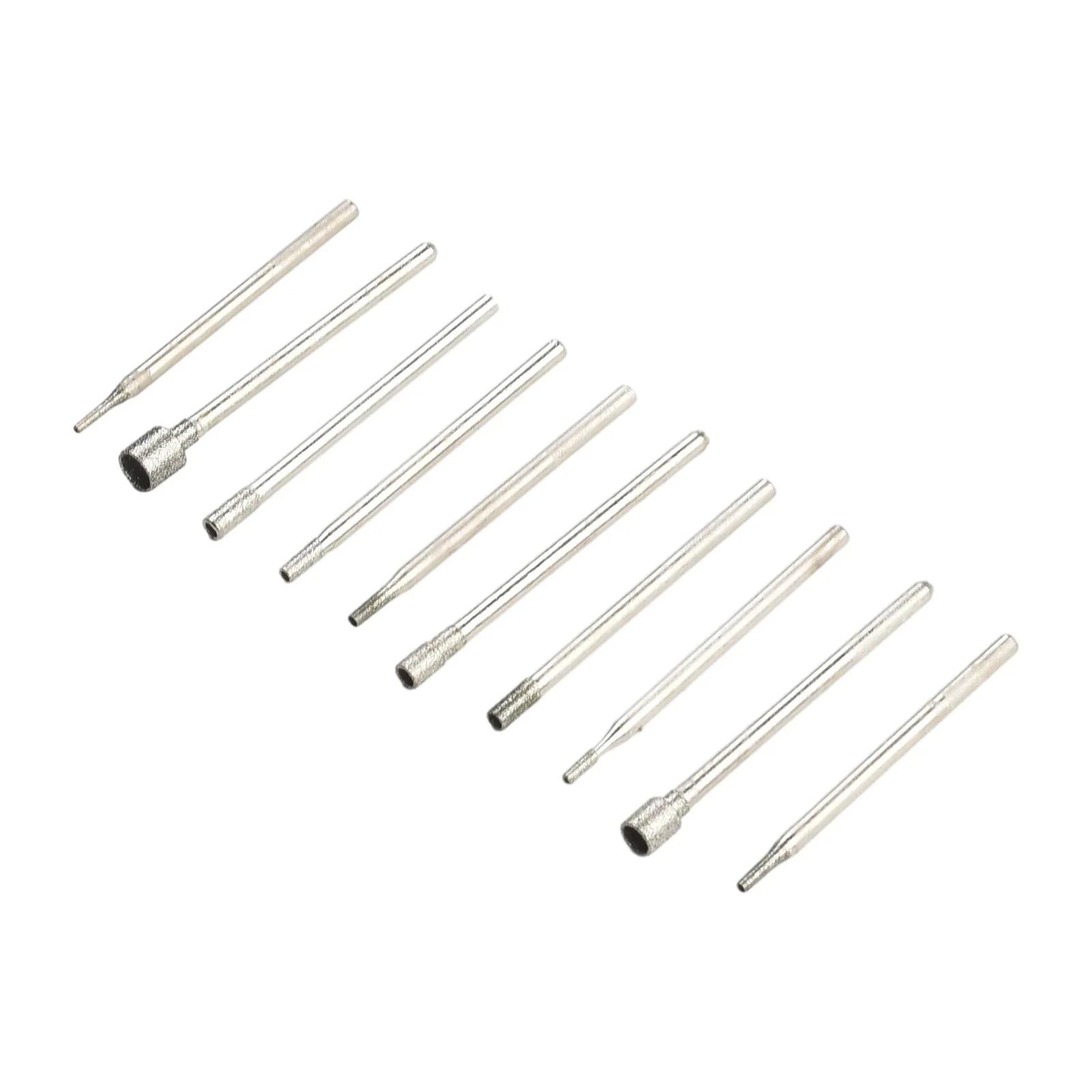 

Grinding Head Diamond Burr Core 0.8-5mm 42-45mm Length Diamond Electroplated Silver Engraving Diamond Engraving Head China Mainland