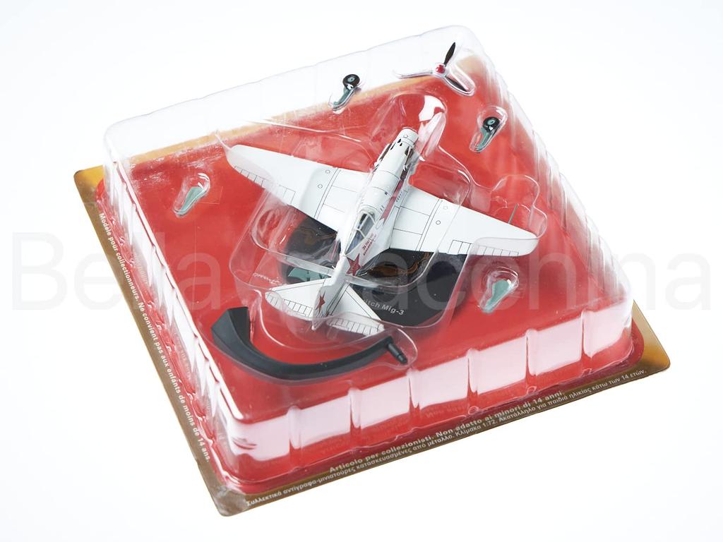 Soviet Air Force USSR 1942 Scale Model Aircraft MiG-3 Mikoyan-Gurevich 1/72