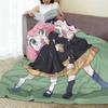 Spy X Family Cartoon Kawaii Anya Anime  Blankets Flannel Sofa Throw Blanket Super Soft for Bedroom Office Throws Bedspread Quilt