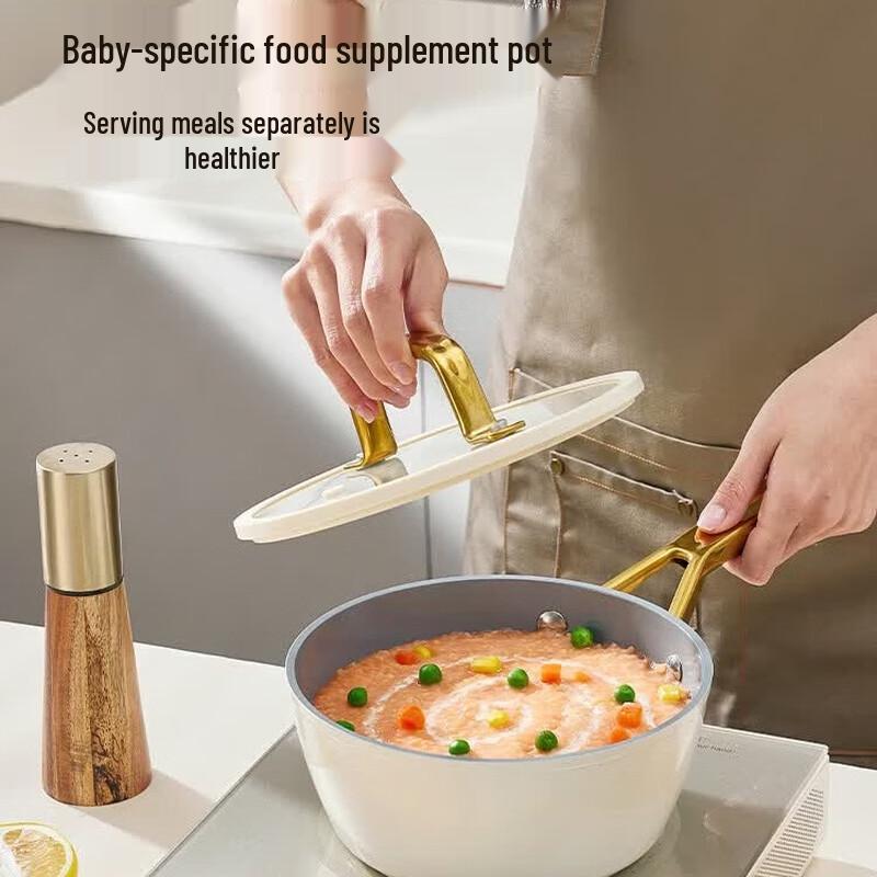 COOKER KING 18cm Non-Stick Aluminum Saucepan