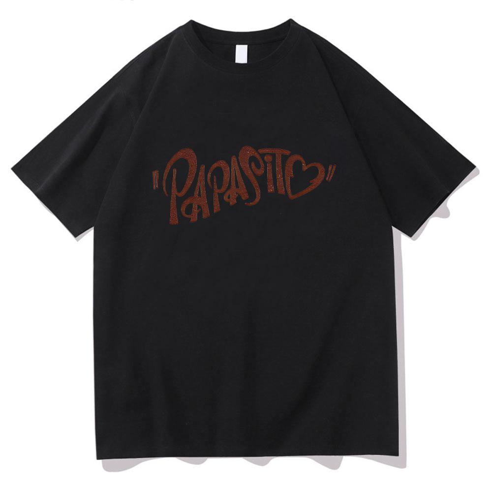 

Karol G Papasito Tee Graphic T Shirt Men Women s Hip Hop Gothic Short Sleeve T-shirts Clothing Summer Cotton Soft Top Streetwear XS чёрный