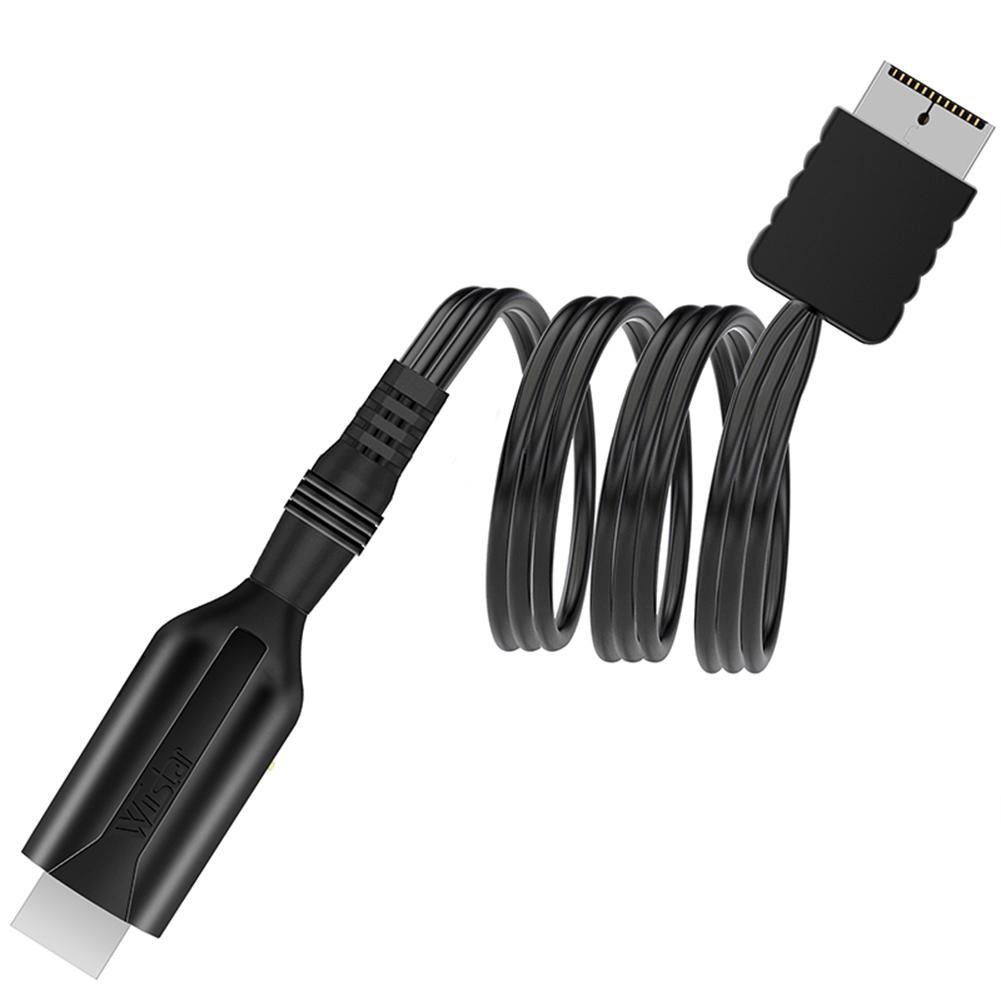 HDTV PC Full HD Audio Video Adapter Link Cable For PS2 Output Support HDMI-compatible 720P 1080 C0G6