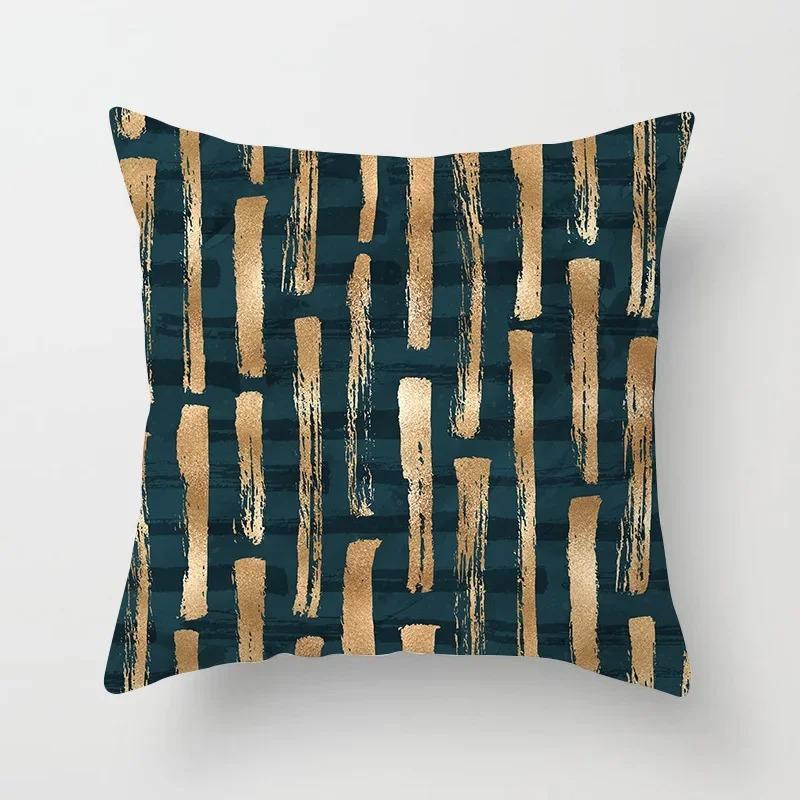 Pillowcase Luxury Gold Decorative Cushion Cover Home Sofa Pillowcase Home Decoration