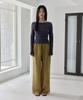 38COMEONCOMMON Cozy Stripe Banding Pants (Olive)
