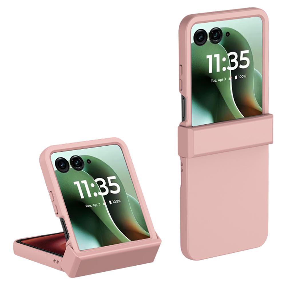 For Motorola Razr 60 Ultra 5G Case Hinge Protection Skin-Touch PC Phone Cover